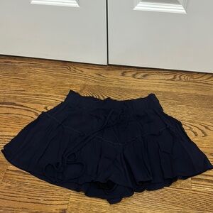 Altar'd State Black Flowy Skorts